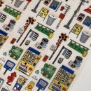 Soft tissue 길거리시설 반투명글리터 키스컷띵 이미지