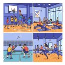 팔마체육시설 생활체육 테니스장 이미지