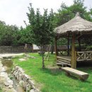 안마을 정자 앞 이미지