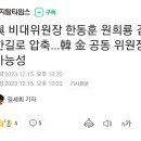 국민의힘 비대위원장 한동훈, 김한길 공동 체제 유력 이미지