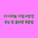 타이레놀 이미지