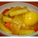 노란떡볶이 이미지