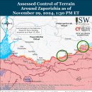 러시아 공세 캠페인 평가, 2024년 11월 29일(우크라이나 전황 이미지