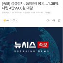 [속보] 삼성전자, 5만전자 붕괴…1.38% 내린 4만9900원 마감 이미지