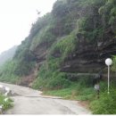 제주 수월봉 화산쇄설층 이미지