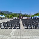 세종천막렌탈임대 | 경산 실내체육관 어귀광장 천막 부스 테이블 의자 렌탈 대여 임대 행사 후기 MQ 캐노피 축제