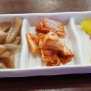김치찌개와 돈까스 이미지