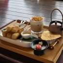 홍동면 송정마을회관 | 부산 기장카페 하녹 떡구이 차와 크림라떼맛집 메뉴 주차 아기의자 내돈내산 후기