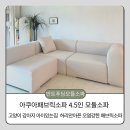 강아지,고양이,어린아이있는집소파 반트푸딩소파 아쿠아패브릭소파 1년사용후기 모듈소파