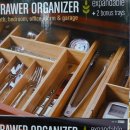 [재입고]seville 씽크대 확장형 대나무 정리 선반/BAMBOO DRAWER ORGANIZER/587716/오명품아울렛/코스트코 이미지