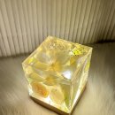 남강초등학교 | 강릉 부케말리기 후기 | 결혼식 부케로 만든 플라워 사각무드등 선물