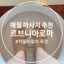 [제주 아로마마사지] 제주도 일정 중에 들렀던 '애월르브니아로마' 후기