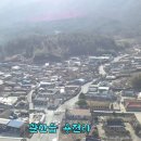 관산읍 용전리 와룡마을, 하늘에서 본 마을/ 드론촬영 영상캡처 이미지