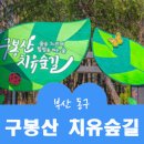 구봉산 치유숲길 입구 | [부산 동구] 아이들과 산책하기 좋은 구봉산 치유숲길