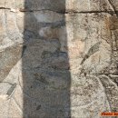 굴암사마애선각좌불상 이미지