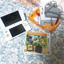 닌텐도 2ds xl + 튀동숲 + 커비 울트라슈퍼디럭스 + 커비 도팡일당 + 포켓몬스터 골드 + eshop 5000원 + 정품충전기 이미지