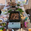 파주 당일 바베큐장 캠핑장 나무그늘아래