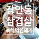 보성녹돈(녹차먹인돼지) | 서울/장안동 비가와도 눈이와도 좋은 美친 야장 삼겹살 맛집 녹차먹인돼지 보성녹돈