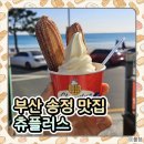 송정해변로 | [부산 송정 맛집] 겉바속촉 No 밀가루 찹쌀 츄러스 아이스크림 맛집 '츄플러스' 내돈내산 후기