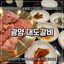 대도숯불갈비 | 광양읍맛집 찾는다면 여기!돼지갈비 하나로 승부하는 대도갈비 솔직 후기