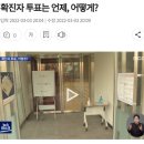 확진자 투표는 언제, 어떻게? 이미지