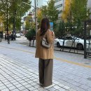 스웨이드 자켓 후기 :: 스테이피플, 리얼 스웨이드 하프코트 (내돈내산)
