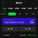 11시 타임 멜롯 핫백 1위&2위 이미지