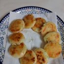 감자 한입 미니 호떡....(쭈욱 늘어나는 치즈 맛) 이미지