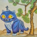 복을 부르는 민화 이미지