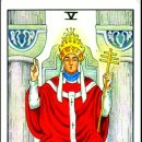 움직이는 타로카드, 초보자 타로의 핵심 키워드…메이저 아르카나 5번 교황(The Hierophant) 이미지