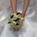 달막공방달막꽃집 | [W16.본식 부케] 달막꽃집본식 퓨어블론디 부케, 김연아 부케, 솔직 후기, 화이트로즈부케