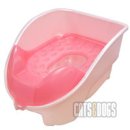 리첼 변기형 고양이 화장실 (핑크) 팔아염 이미지