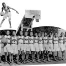 1935년 송도중학교(송도고등보통학교) 농구부 사진 이미지