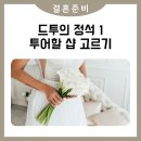 드투의 정석 1👰 - 드투목적, 샵 선택 체크리스트, 예랑이 사전교육