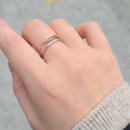 [제작후기] 젖소 고양이 털로 만든 14K 각인 금반지 / 멍냥공방