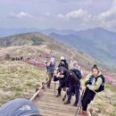 5월의지리산 노고단 진달래 봄산행 /노고단 대피소 삼겹파티