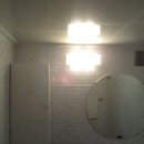 큰방 욕실천장 리빙우드 및 벽타일 시공사진 이미지
