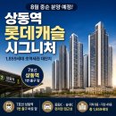 롯데대대전용크럽 | 8월 중순 분양 예정인 상동역 롯데캐슬 시그니처