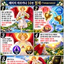 쉽게 배우는 만화 타로, 웨이트 타로 메이저 아르카나 14 절제(Temperance) 이미지