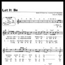 Let It Be 악보 이미지