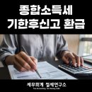 세무그룹절세연구소 | 종합소득세 기한후신고 환급 가산세 절세 방법 강동세무사와 함께