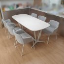 H1133 | 세라믹 타원형 식탁_1800, 장난감 수납장, 슬라이딩 도어 수납장 전면수납형 배송후기