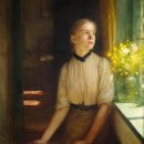 Arthur Hacker (1858-1919). Imprisoned Spring 이미지