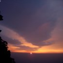 일출과 일몰 이미지