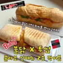 주공지(G)마트 | 투썸 불닭 파니니 샌드위치 2종 내돈내산, 맵찔이 기준 맵기는?