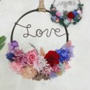 프리저브드 플라워 레터링리스 이미지