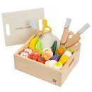 소꿉놀이 | 우디푸디 기본선물세트 아기 주방놀이 소품 자석 과일자르기 소꿉놀이 후기