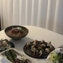 연제구-140 | 내돈내산 홈마카세 part 2. 불닭육회냉면 육회감태김밥 (부산시청 근처 정육점 후기를 곁들인)