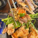 충주 신연수동 솥뚜껑 삼겹살 맛집 [고기사냥꾼] 생삼겹살, 육회 후기!