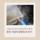 자동차성형 | 춘천손세차 추천｜거두리 자동차성형외과 디테일링 스팀세차 (생선 비린내 제거 완벽)